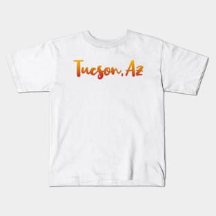 Tucson Arizona map  Arizona tourism Tucson AZ Kids T-Shirt